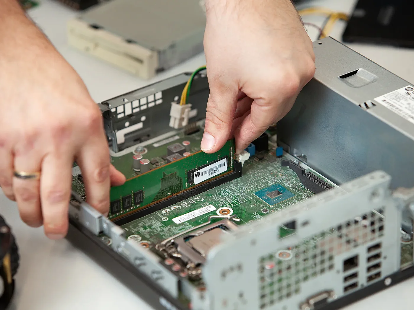 Aufbau eines PCs von innen